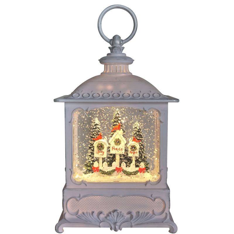 Joy, Hope & Peace 10" Glitter Lantern